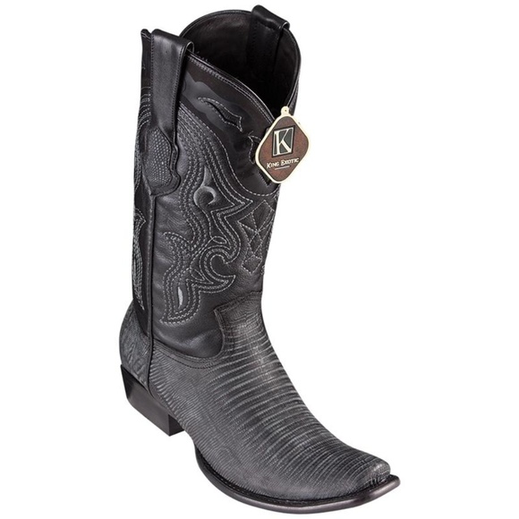 Wild West gray Cowboy Western boots - Picture 1 of 1